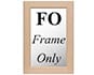 FO Frame Only, No Panel