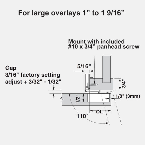 Premium Blum Soft-Close Concealed Hinge - Image 4