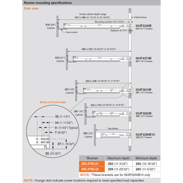 Premium Blum Tandem Soft-Close Undermount Drawer Slides - Image 5