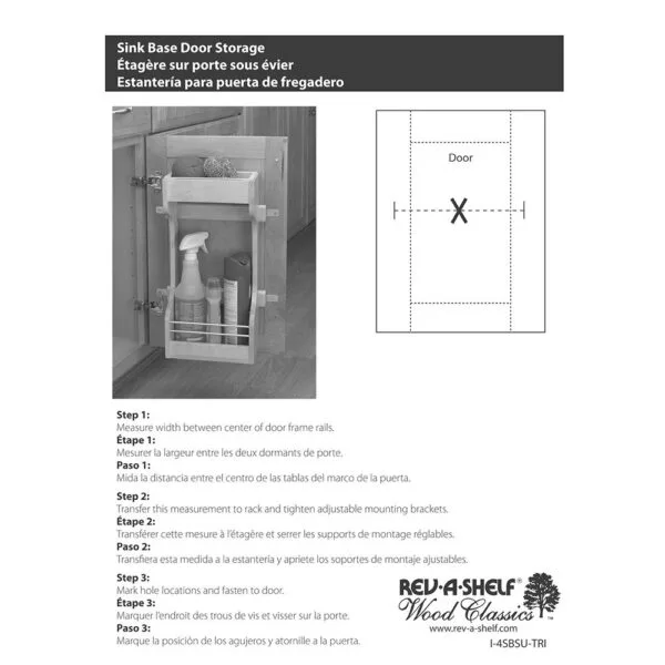 Rev-A-Shelf Cleaning Rack - Image 4