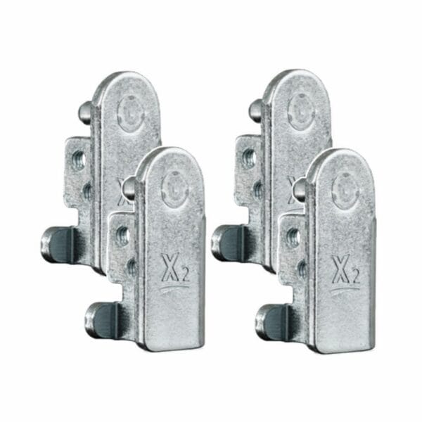 X-brackets set for pullouts